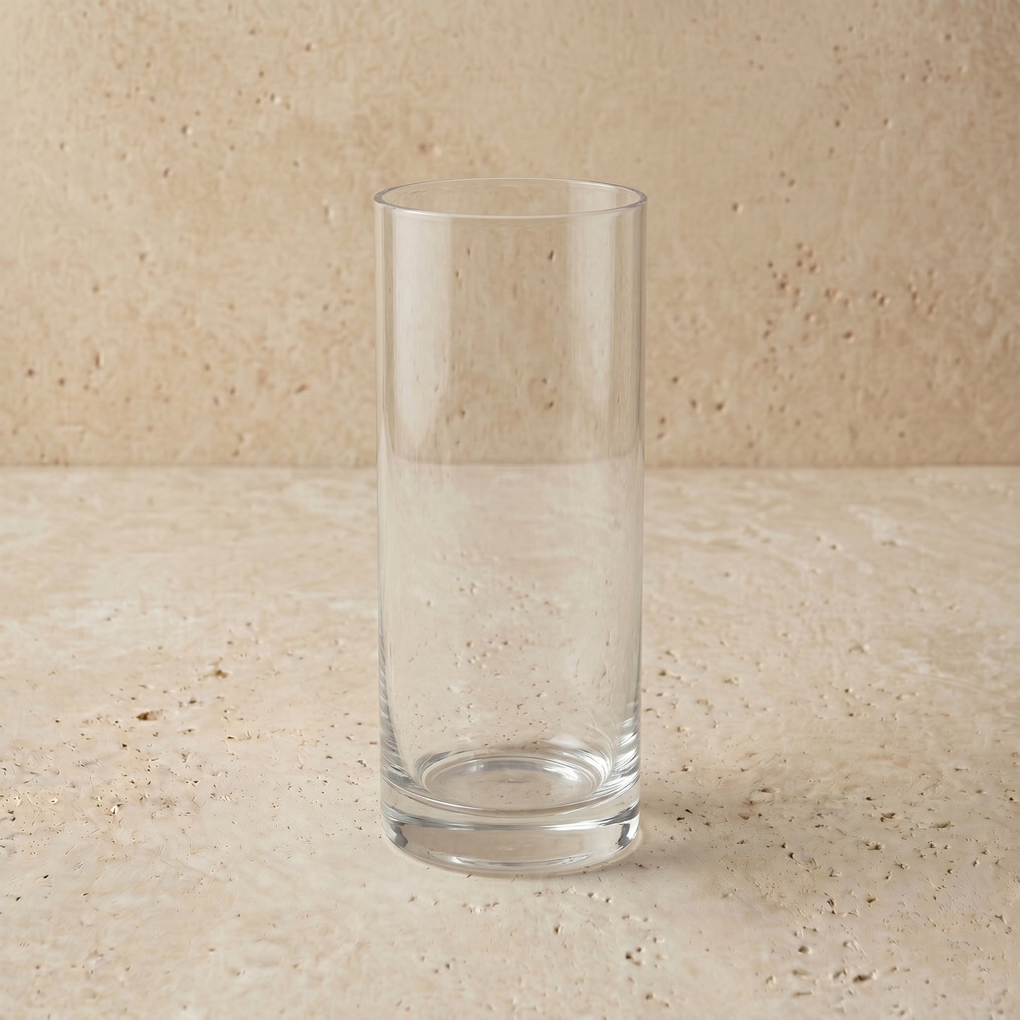 Glass Cylinder Vessel • 25cm x 10cm
