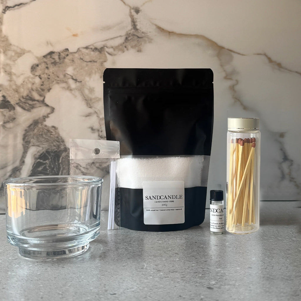 Sand Candle • The Gift Set: Sand Edition