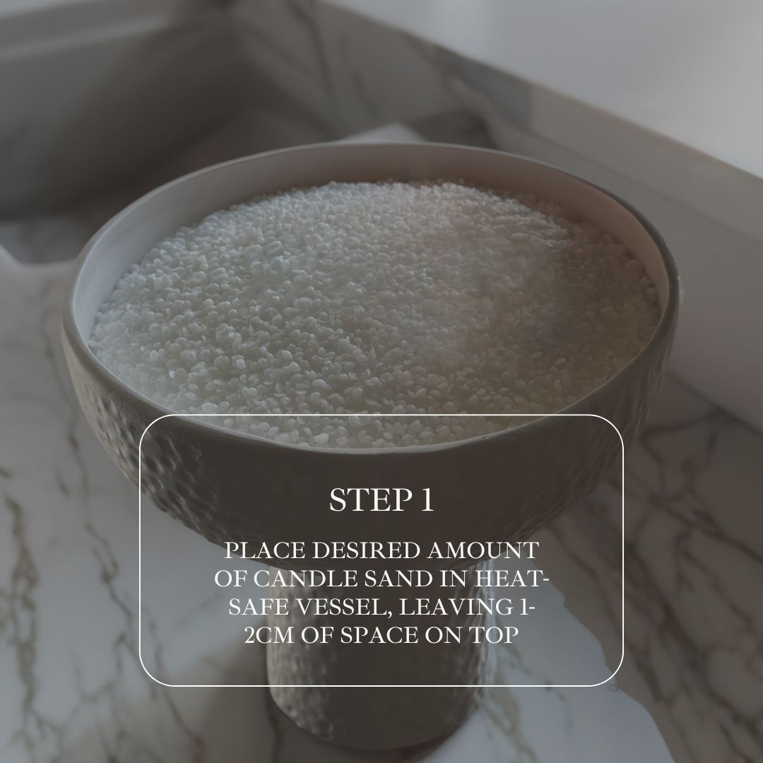 Sand Candle • Fine • Black