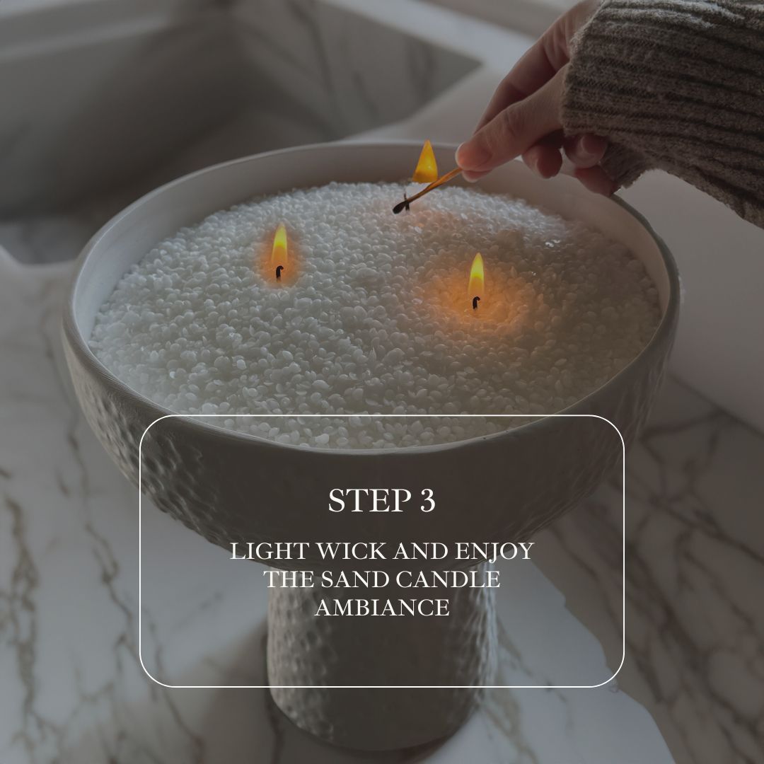 Sand Candle • Fine • Black