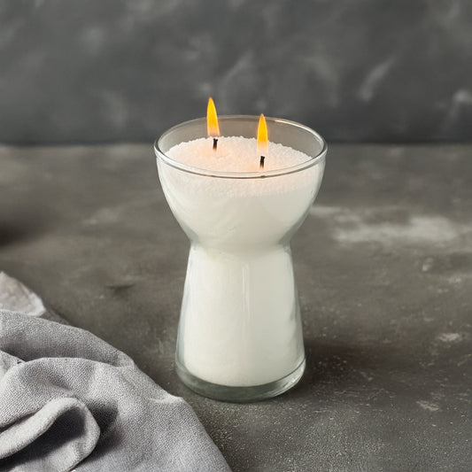 Glass Pedestal Vessel Mini