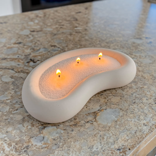 Sand Candle • Fine • White