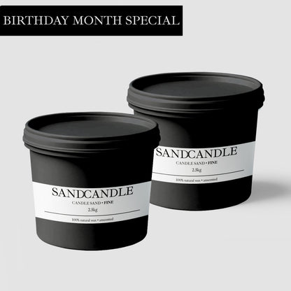 Sand Candle • 2.5kg • BUY ONE, GET ONE FREE 🎁