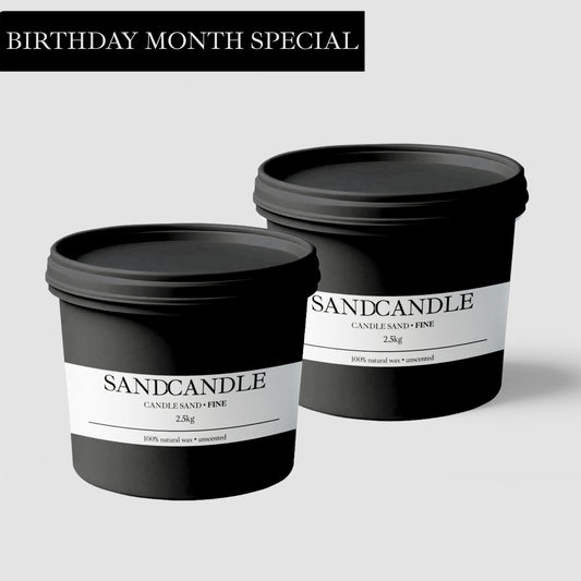 Sand Candle • 2.5kg • BUY ONE, GET ONE FREE 🎁