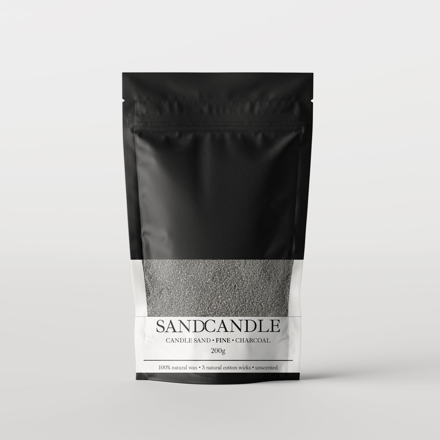 Sand Candle • Fine • Charcoal