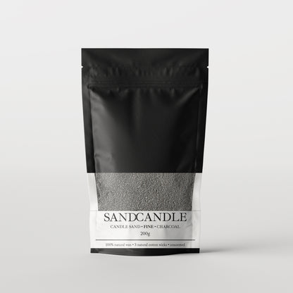 Sand Candle • Fine • Charcoal