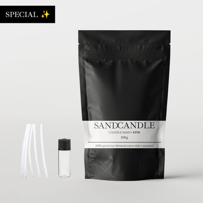 Sand Candle • 200g + 1 Fragrance