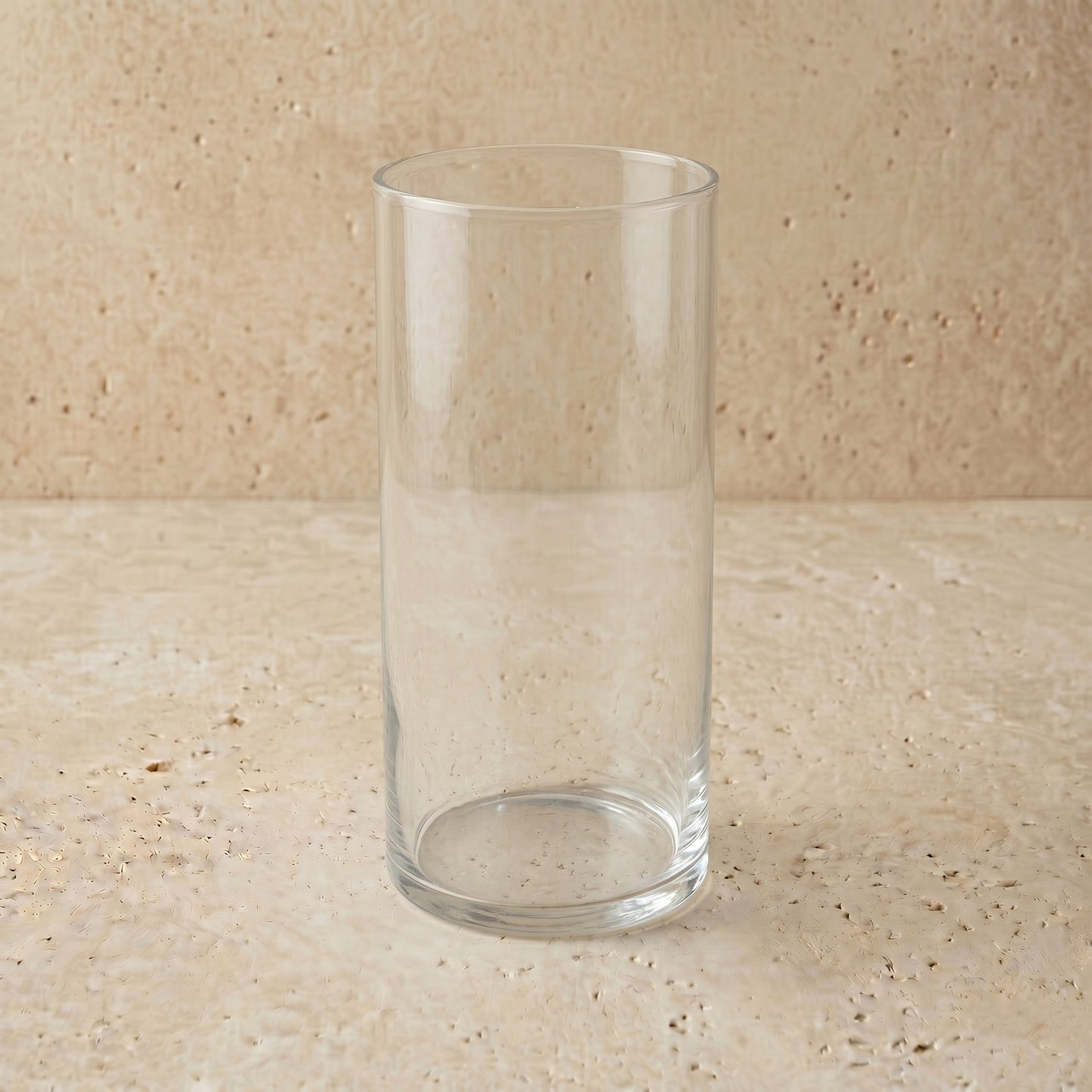 Glass Cylinder Vessel • 20cm x 10cm