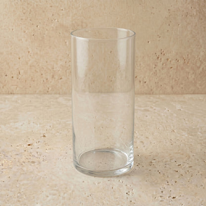 Glass Cylinder Vessel • 20cm x 10cm