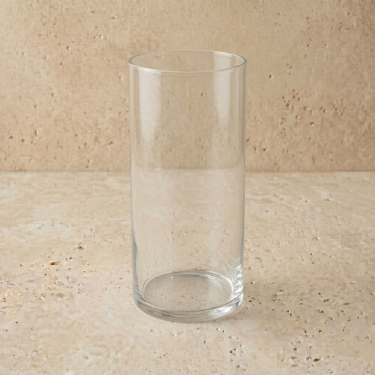 Glass Cylinder Vessel • 20cm x 10cm