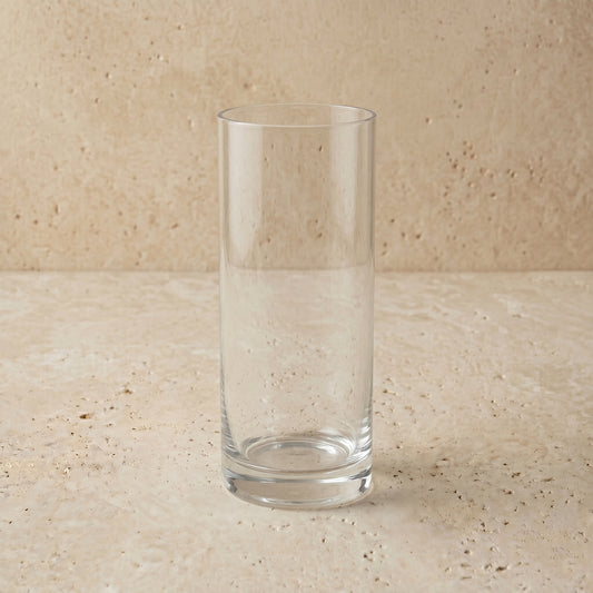 Glass Cylinder Vessel • 25cm x 10cm