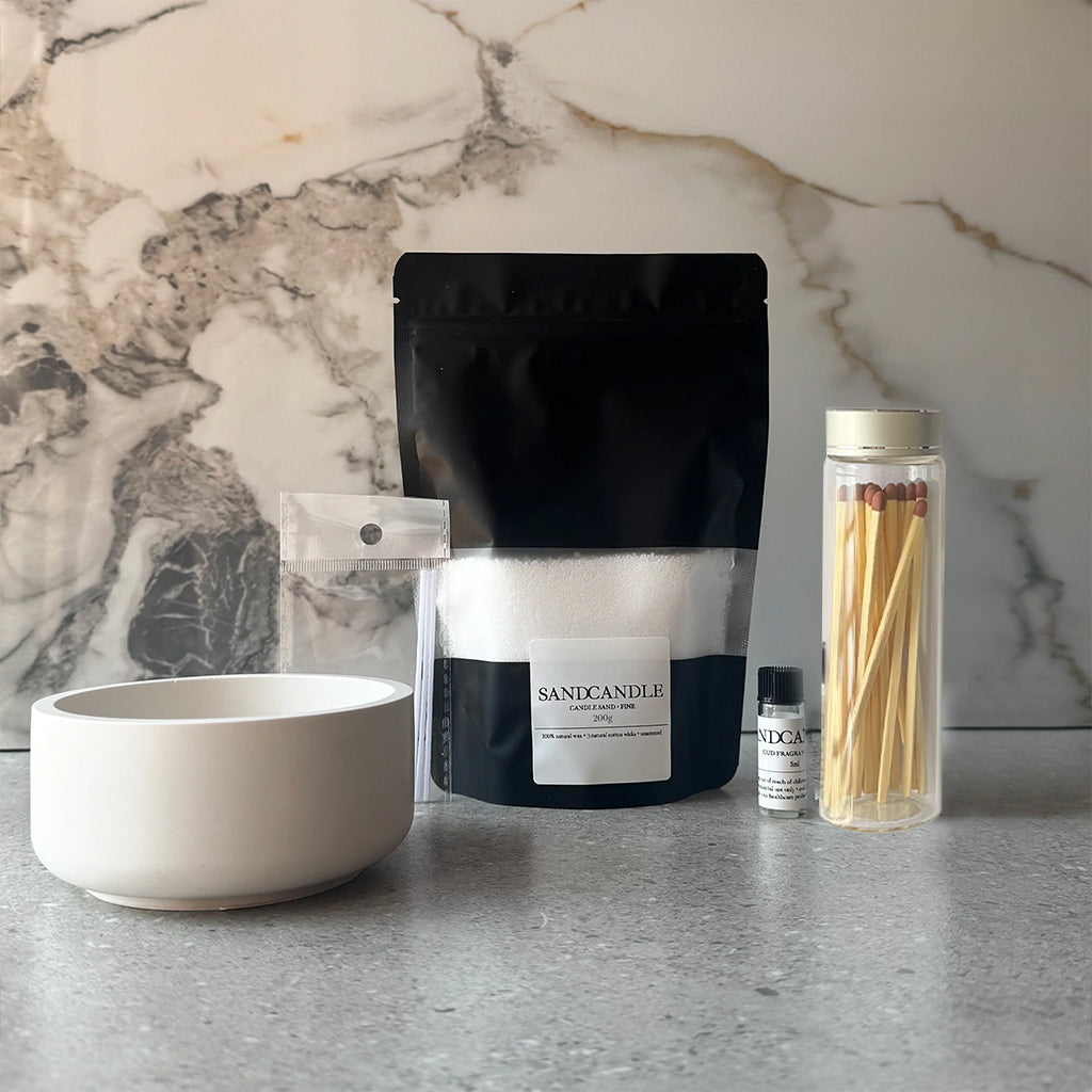Sand Candle • The Gift Set: Sand Edition