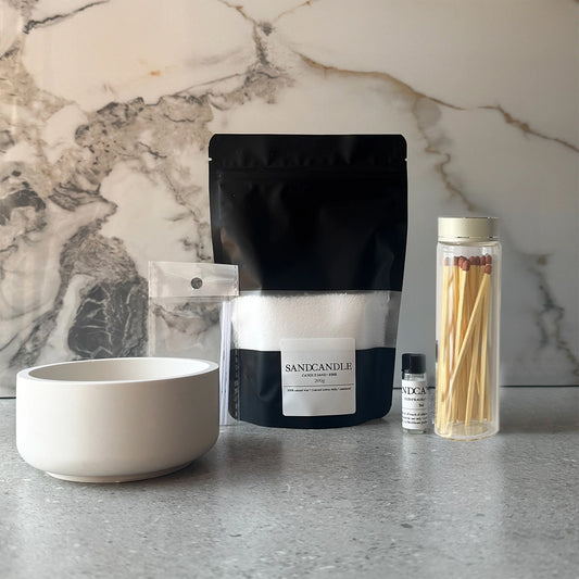 Sand Candle • The Gift Set: Sand Edition