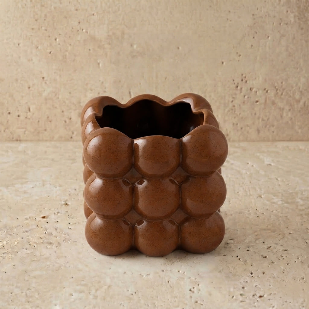 Toffee Pebble Vessel