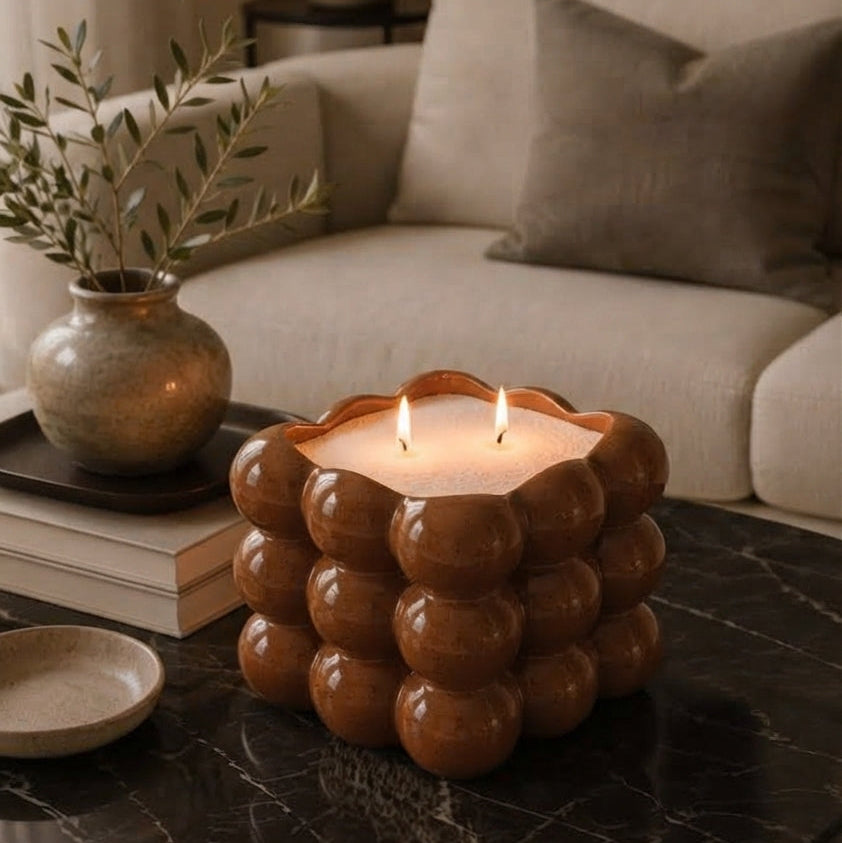 Toffee Pebble Vessel