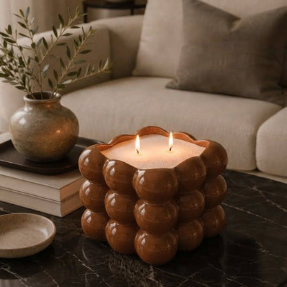 Toffee Pebble Vessel