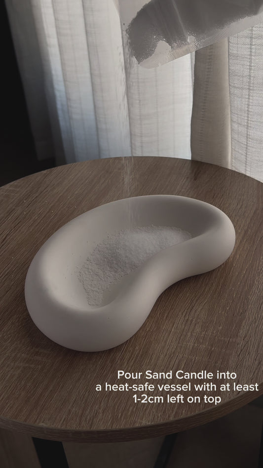 Sand Candle • Fine • Cocoa